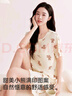 貓人（MiiOW）女士睡衣女【帶胸墊】春夏可愛(ài)短袖短褲休閑可外穿家居服套裝 曬單實(shí)拍圖