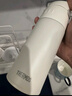 膳魔師（THERMOS）400ml保溫杯吸管杯不銹鋼男女士保冷水杯子TCMI-400S WH 曬單實(shí)拍圖