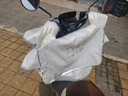 愛瑪【愛朵專用】電動(dòng)車擋風(fēng)被夏季防曬遮陽罩薄款防風(fēng)擋雨夏季新款 卡通珠光白 曬單實(shí)拍圖
