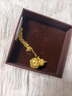 周大生復(fù)購補(bǔ)貼黃金葫蘆吊足金花絲福祿生財掛墜七夕禮物送女友 1.55g 曬單實(shí)拍圖