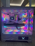 瓦爾基里（VALKYRIE）VK03 WHITE 白色 ATX 游戲電腦臺式機(jī)箱 支持360水冷 6.2吋觸摸屏 270°海景房 曬單實拍圖