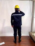 勞瑞 秋冬季防靜電防酸堿工作服男裝反光條勞保工作服套裝化工工廠(chǎng)車(chē)間電網(wǎng)工程服定制工裝 曬單實(shí)拍圖