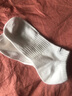 耐克(NIKE)襪子男子 速干透氣運(yùn)動(dòng)襪 船襪三雙裝SX7678-100白M 曬單實(shí)拍圖