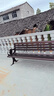 森億智合純鋁合金公園長(zhǎng)椅高檔小區(qū)休閑座椅園林鐵藝室外防腐戶外長(zhǎng)凳子 1.8米海豚椅--升級(jí)款 曬單實(shí)拍圖