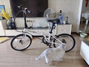 大行（DAHON）D6折疊自行車(chē)20英寸6速入門(mén)級折疊車(chē)成人學(xué)生通勤休閑單車(chē)KBC061 白色 曬單實(shí)拍圖
