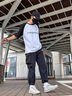 夢(mèng)特嬌（MONTAGUT）網(wǎng)面鞋男2025春秋新款透氣厚底網(wǎng)鞋男飛織輕便休閑運(yùn)動(dòng)登山鞋子男 灰色(運(yùn)動(dòng)碼) 41 曬單實(shí)拍圖