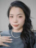 DAISY DREAM施家真多麻珍珠毛衣項鏈女S925銀元寶扣鎖骨鏈倪妮同款頸鏈配飾品 【4mm】真多麻灰珍珠項鏈 曬單實(shí)拍圖