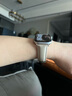 炫戴適用蘋果手表S10/S9表帶真皮apple iWatchs8/7/6/5/4蝴蝶扣se商務ultra2高級男女生運動皮質荔枝紋 荔枝紋蝴蝶扣皮帶-杏色 適用44/45/49/S10【46mm】表盤 曬單實拍圖