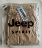 JEEP SPIRIT吉普工裝褲男士褲子男春夏季休閑褲男多口袋男褲 卡其色 2XL 曬單實(shí)拍圖