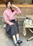 Teenie Weenie小熊女裝襯衫2025秋季新款簡(jiǎn)約大方時(shí)尚刺繡長(cháng)袖襯衫 淺粉色 XS 曬單實(shí)拍圖