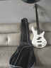 IBANEZ依班娜電貝斯GSR200-PW 主動(dòng)拾音初學(xué)者入門男女生四弦貝司BASS 曬單實(shí)拍圖