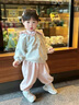 奧特曼童裝女童套裝春秋2025新款洋氣兒童秋裝時髦嬰兒衣服娃娃臉兩件套 粉色 73 建議7-9個月13-18斤 曬單實拍圖