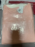 歐迪芬（Ordifen）秋冬女透氣親膚輕盈長袖襯衫長褲家居服女士套裝送女友 嫩粉色 M (160/90) 曬單實拍圖