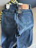 Levi's李維斯女士美式復古老錢(qián)風(fēng)錐形休閑隨搭通勤煙管褲牛仔褲 藍色 28 (27) 曬單實(shí)拍圖