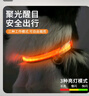 萌嘟星寵狗狗發(fā)光項圈LED脖套圈長(cháng)續航貓咪泰迪金毛邊牧寵物用品 S號 曬單實(shí)拍圖