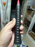 YONEX尤尼克斯羽毛球手膠雙波浪型網(wǎng)格龍骨手膠單條AC139EX-007黑色 曬單實(shí)拍圖