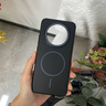 KEKLLE【Beats同款】適用榮耀Magic7pro手機殼 榮耀Magic7pro保護套磁吸充電磨砂防摔軟邊保護套 午夜黑 曬單實拍圖
