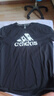 阿迪達斯 （adidas）男子透氣舒適圓領(lǐng)休閑運動(dòng)短袖T恤 2XL碼 曬單實(shí)拍圖