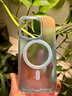 北葵適用蘋(píng)果16promax手機殼新款磁吸半透明炫彩鐳射iPhone16pro高級感透明15pro奢華全包磨砂超薄防摔 【鐳射炫彩】磁吸款 iPhone 16 Pro Max 曬單實(shí)拍圖