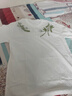 辰衣純國(guó)潮牌新中式花卉刺繡純棉短袖t恤女夏季美式情侶設(shè)計(jì)感寬松上衣 白色（純棉優(yōu)質(zhì)版） L 曬單實(shí)拍圖