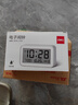 得力（deli）兒童節(jié)禮物多功能電子鬧鐘兒童臥室智能床頭鐘開學(xué)學(xué)生專用起床神器白LE102開學(xué)必備禮物 曬單實拍圖