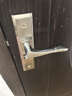虎頓（HOTUN）木門(mén)鎖室內門(mén)鎖可調節尺寸臥室門(mén)鎖通用門(mén)鎖內門(mén)鎖KTS01-DK 曬單實(shí)拍圖