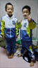 G.DUCKKIDS童裝男童秋裝套裝兒童服裝春秋季運(yùn)動套裝中大童風(fēng)衣外套男孩衣服 綠色兩件套gqeaeaa 140 尺碼9~10歲【130-140cm】 曬單實(shí)拍圖