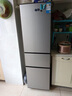 新飛（Frestec）205升三門家用節(jié)能低音小型電冰箱三門三溫中門獨(dú)立空間速凍保鮮七檔溫控BCD-205K3AT 曬單實(shí)拍圖