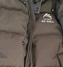 鴨鴨王一博同款冰殼系列2.0羽絨服男女長(zhǎng)款過膝冬季新款極寒反季外套 青光黑 XL 曬單實(shí)拍圖