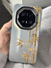 適用華為mate70rs非凡大師手機(jī)殼新款mate60rs保時(shí)捷漸變竹子mate 【電鍍銀沙漠金竹子】彩銀IMD不沾指紋 華為 Mate 60 Pro+ 曬單實(shí)拍圖