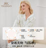 英氏【7A抑菌】月子服孕婦哺乳睡衣秋款家居服套裝雙層棉紗柔軟輕盈L 曬單實(shí)拍圖