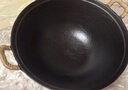 夏老大章丘生鐵鍋 鑄鐵炒鍋古法無(wú)涂層物理不易粘炒鍋圓底雙耳炒菜鍋36 曬單實(shí)拍圖