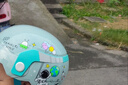 NEVA3C認證兒童頭盔男女孩夏季電動(dòng)車(chē)摩托車(chē)卡通可愛(ài)寶寶安全帽 曬單實(shí)拍圖