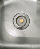 杜邦（DUPONT）廚房水槽過(guò)濾網(wǎng)304不銹鋼水槽彈跳芯水槽過(guò)濾網(wǎng)彈跳芯水槽漏水塞 曬單實(shí)拍圖