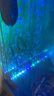 魚(yú)之眼魚(yú)缸燈led燈防水造景燈水族燈照明燈氣泡條燈管水族箱增氧氣泡燈 132cm 七彩漸變款 不帶氧氣泵 曬單實(shí)拍圖