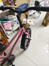 途銳達超輕兒童自行車(chē)3-6-8歲女童寶寶腳踏車(chē)小女孩騎行單車(chē)16寸蜂鳥(niǎo)粉 曬單實(shí)拍圖