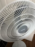 美的（Midea）電風(fēng)扇立式風(fēng)扇家用風(fēng)扇臥室宿舍搖頭輕音交流定頻落地扇工業(yè)20吋大頭扇高效節(jié)能電扇 FS45-23D 曬單實(shí)拍圖