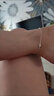 小蠻腰腳鏈足銀990女時(shí)來運(yùn)轉(zhuǎn)性感小眾腳踝鏈2025年新款鑲鉆輕奢 小蠻腰腳鏈 曬單實(shí)拍圖