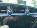 CHEZHENTAN車(chē)載香薰出風(fēng)口汽車(chē)空調風(fēng)口風(fēng)車(chē)香水裝飾擺件旋轉小風(fēng)扇汽車(chē)用品 時(shí)來(lái)運轉【銀色-海洋】一對裝 曬單實(shí)拍圖