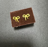 周大生黃金耳飾女足金蝴蝶結(jié)計(jì)價(jià)耳釘送女友生日禮物1.17g 曬單實(shí)拍圖