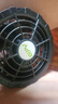 迪伽洛夏季降溫空調(diào)服帶風(fēng)扇的衣服戶外防暑充電制冷勞保工人工地工作服 2風(fēng)扇藏藍(lán)1件+32V電池配件1套 XL (175) 【推薦120-140斤】 曬單實拍圖