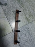 INSIYAH胡桃木掛鉤試衣間免打孔門(mén)后掛衣架墻上壁掛進(jìn)門(mén)玄關(guān)衣服帽掛衣鉤 北美黑胡桃木 L型四鉤（35CM） 曬單實(shí)拍圖