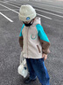 G.DUCKKIDS童裝男童外套加絨春秋款棉服洋氣秋裝2024新款兒童上衣連帽衛(wèi)衣潮 杏色 80 建議身高70-80cm1-2歲 曬單實(shí)拍圖