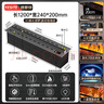 燁斯特3d智能霧化壁爐嵌入式電子壁爐歐式裝飾電視柜背景仿真火焰加濕器 琉光影鈦全不銹鋼AI聲控1200mm 曬單實拍圖
