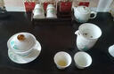 茇舍高端羊脂玉白瓷茶具套裝家用輕奢高檔功夫蓋碗茶杯泡茶壺送禮整套 【如意】蓋碗茶壺六君子 13頭 曬單實(shí)拍圖