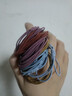 網(wǎng)紅頭繩發(fā)圈小清新韓版頭飾少女心扎頭發(fā)飾品四合一皮筋 四合一發(fā)繩20根 曬單實(shí)拍圖
