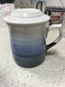 乾唐軒活瓷杯【送人禮物】雪晶釉馬克杯水杯茶杯陶瓷杯子送禮手工定制女 白/雪晶綠紫+碧璽釉（高杯） 曬單實(shí)拍圖