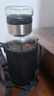 【送杯套】大容量加厚玻璃杯子便攜噸噸杯茶水分離帶杯套泡茶水杯 透明 1000ml噸噸桶 1只裝 曬單實(shí)拍圖