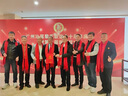 職非凡中國紅禮品圍巾定制印logo校友聚會年會開業(yè)慶典披肩刺繡紅長圍巾 走量款 曬單實拍圖