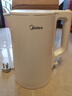 美的（Midea）電燒水壺電熱水壺家用1.5L大容量316L食品級不銹鋼無(wú)縫內膽雙層防燙自動(dòng)斷電MK-HJ1566-PRO 曬單實(shí)拍圖